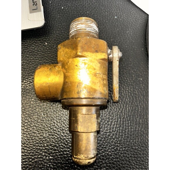 Used Oxweld 3/4" Brass Pressure Relief Valve, RV-29 75 lbs. - Picture 9 of 9